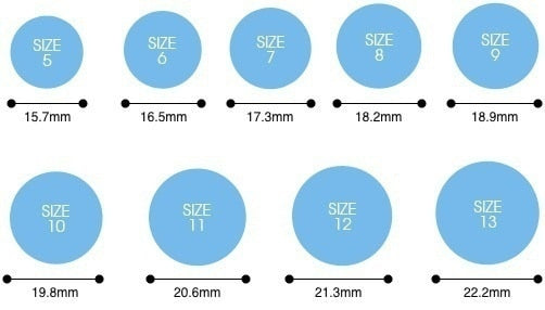 Inlaid Zircon Stones Rings