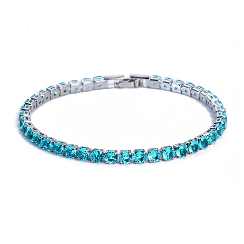 Luxury 4mm Cubic Zirconia Tennis Bracelets