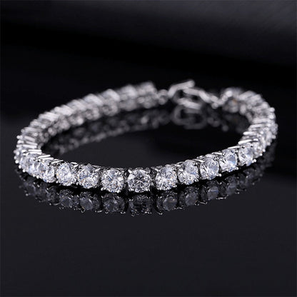 Luxury 4mm Cubic Zirconia Tennis Bracelets