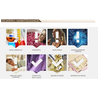 Inlaid Zircon Stones Rings